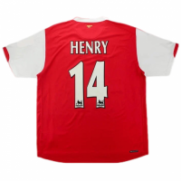 Arsenal Henry #14 Retro Jersey Home 2006/07