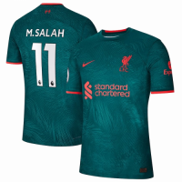 M.SALAH #11 Liverpool Jersey 2022/23 Home