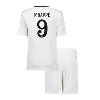 Kids MBAPPÉ #9 Real Madrid Home Kit 2024/25