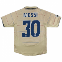 Messi #30 Retro Barcelona Away Jersey 2003/05