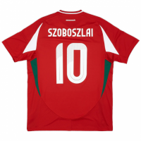Szoboszlai #10 Hungary Home Jersey Euro 2024