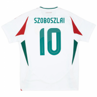 Szoboszlai #10 Hungary Away Jersey Euro 2024