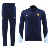 France Training Kit (Jacket+Pants) Navy 2024