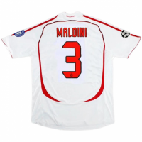 MALDINI #3 Retro AC Milan UCL Final Away Jersey 2006/07