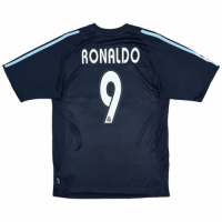 RONALDO #9 Retro Real Madrid Away Jersey 2003/04