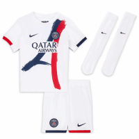 Kids PSG Away Full Kit(Jersey+Shorts+Socks) 2024/25