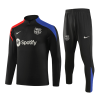 Barcelona Zipper Sweatshirt Kit(Top+Pants) 2024/25