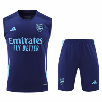 Arsenal Pre-Match Vest Kit(Jersey+Shorts) 2024/25