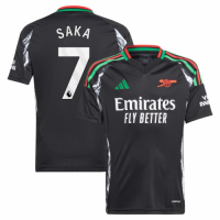 SAKA #7 Arsenal Away Jersey 2024/25