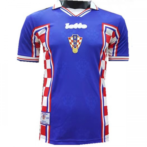 Retro Croatia Away Jersey World Cup 1998