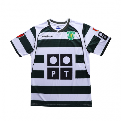 Sporting Lisbon Retro Jersey Home 2002/03