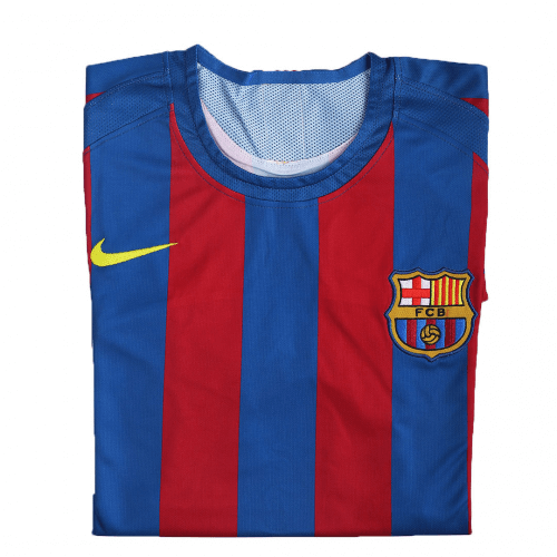 Retro Barcelona UCL Final Home Jersey 2005/06