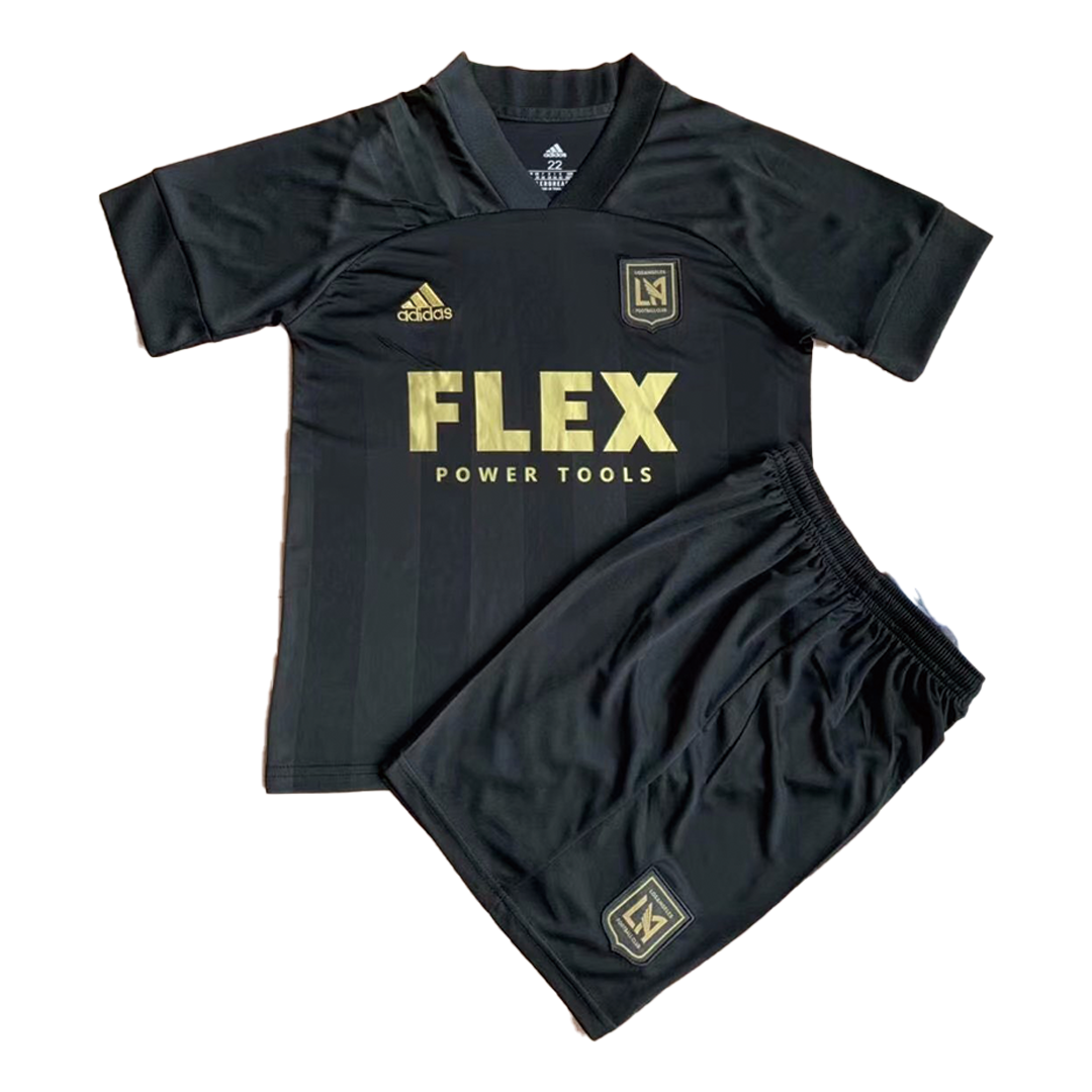 LAFC Kid's Soccer Jersey Away Kit (Jersey+Shorts) 2021