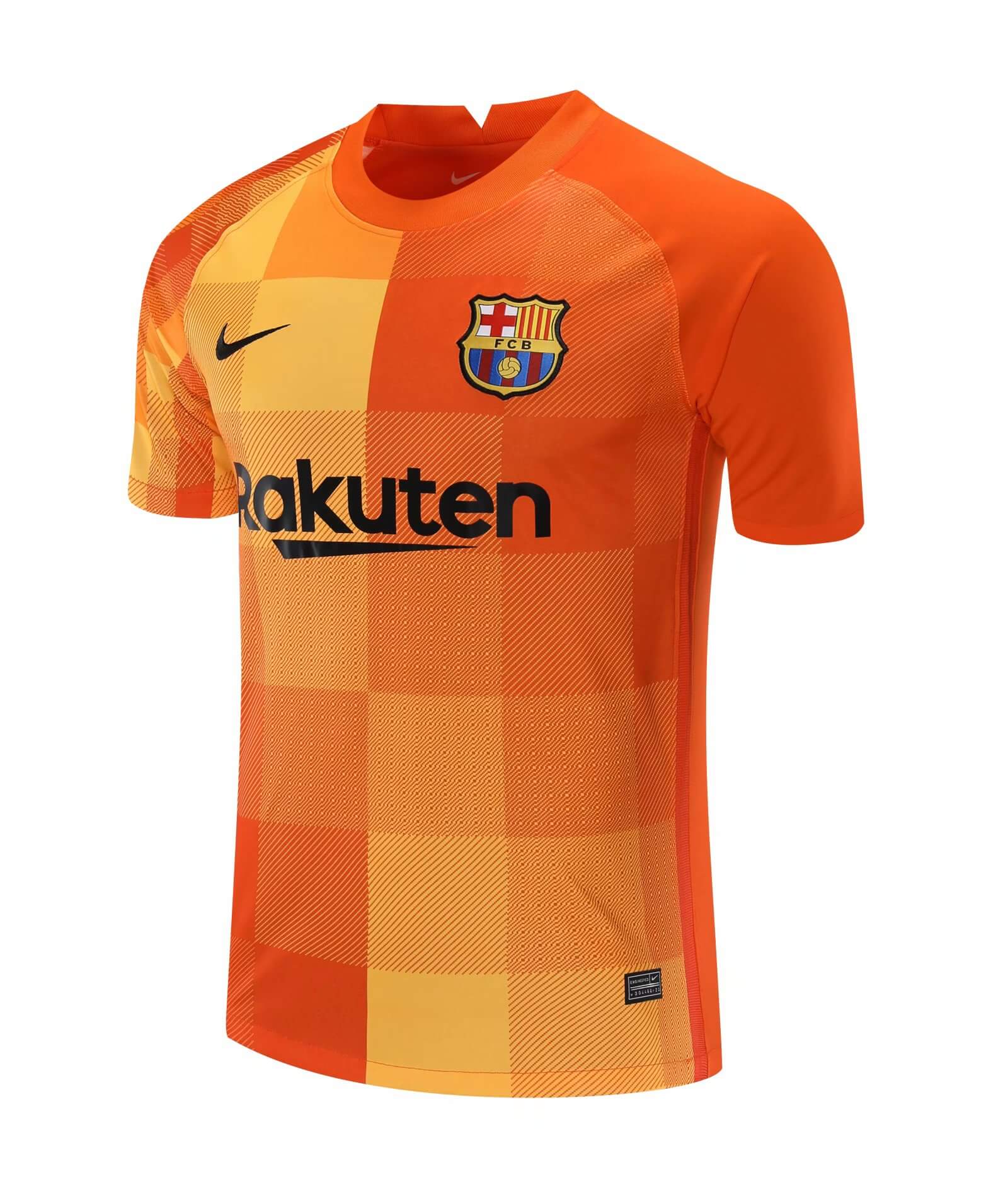 Barcelona Soccer Jersey Goalkeeper Orange Replica 2021/22