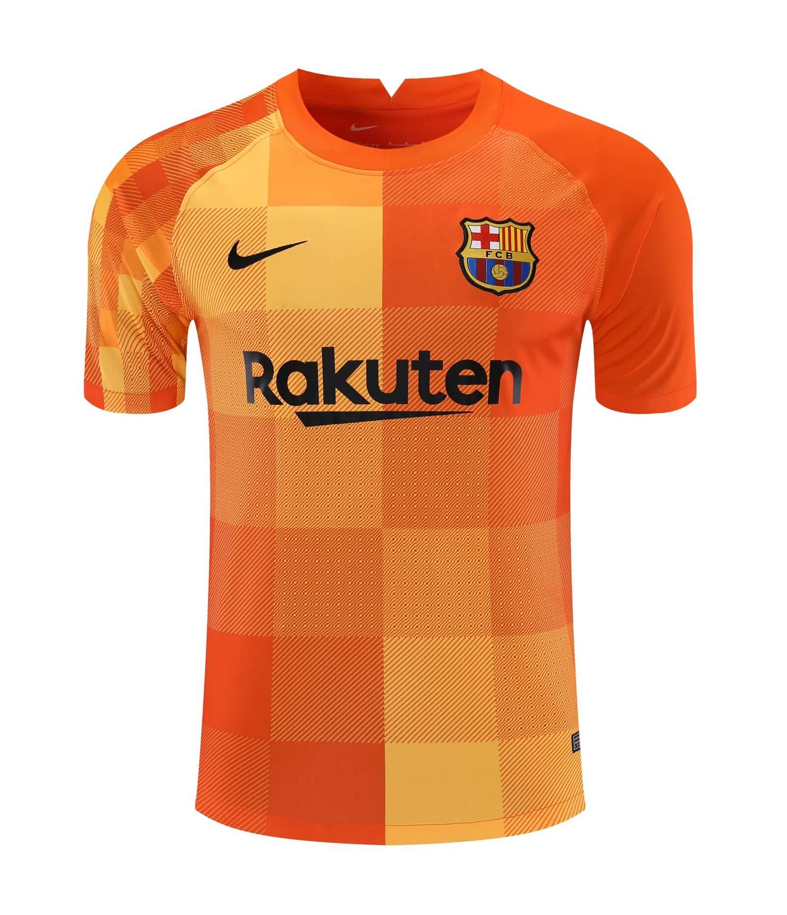 Barcelona Soccer Jersey Goalkeeper Orange Replica 2021/22