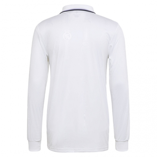 2022-2023 Real Madrid Authentic Long Sleeve Away Shirt