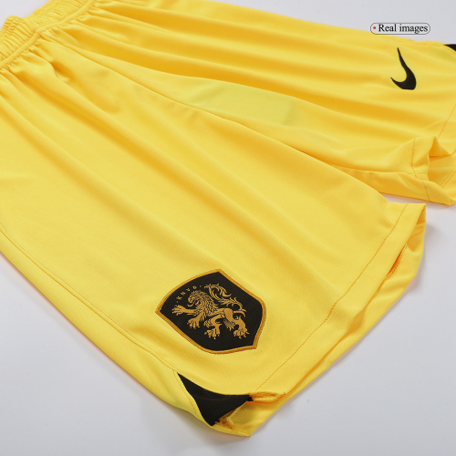 Netherlands Soccer Shorts Home Replica World Cup 2022