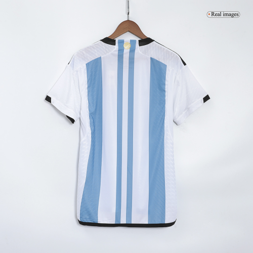 ARGENTINA HOME AUTHENTIC PLAYER ISSUE JERSEY 2022 WORLD CUP S M L