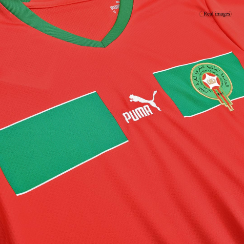 Replica Puma Morocco Home Soccer Jersey 2022