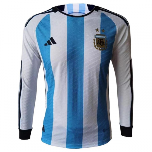 Argentina 2022 World Cup Player Version Jersey