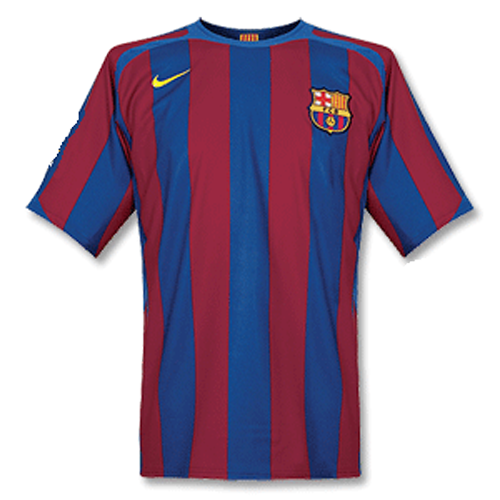 DECO #20 Retro Barcelona UCL Final Home Jersey 2005/06