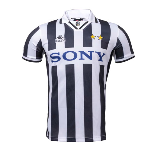 Zidane #21 Retro Juventus Home Jersey 1996/97