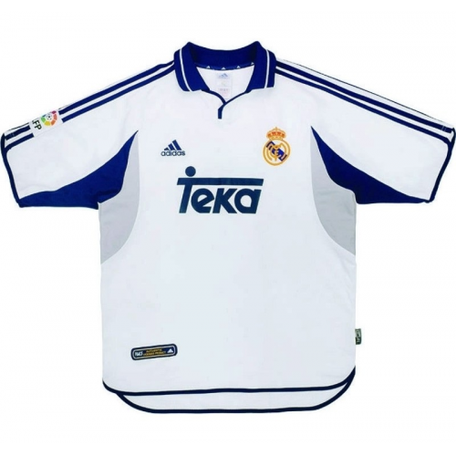 Real Madrid Retro Jersey Home 2000/01