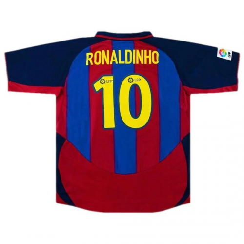 Ronaldinho #10 Barcelona Jersey 