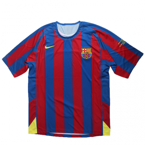 ETO'O #9 Retro Barcelona UCL Final Home Jersey 2005/06