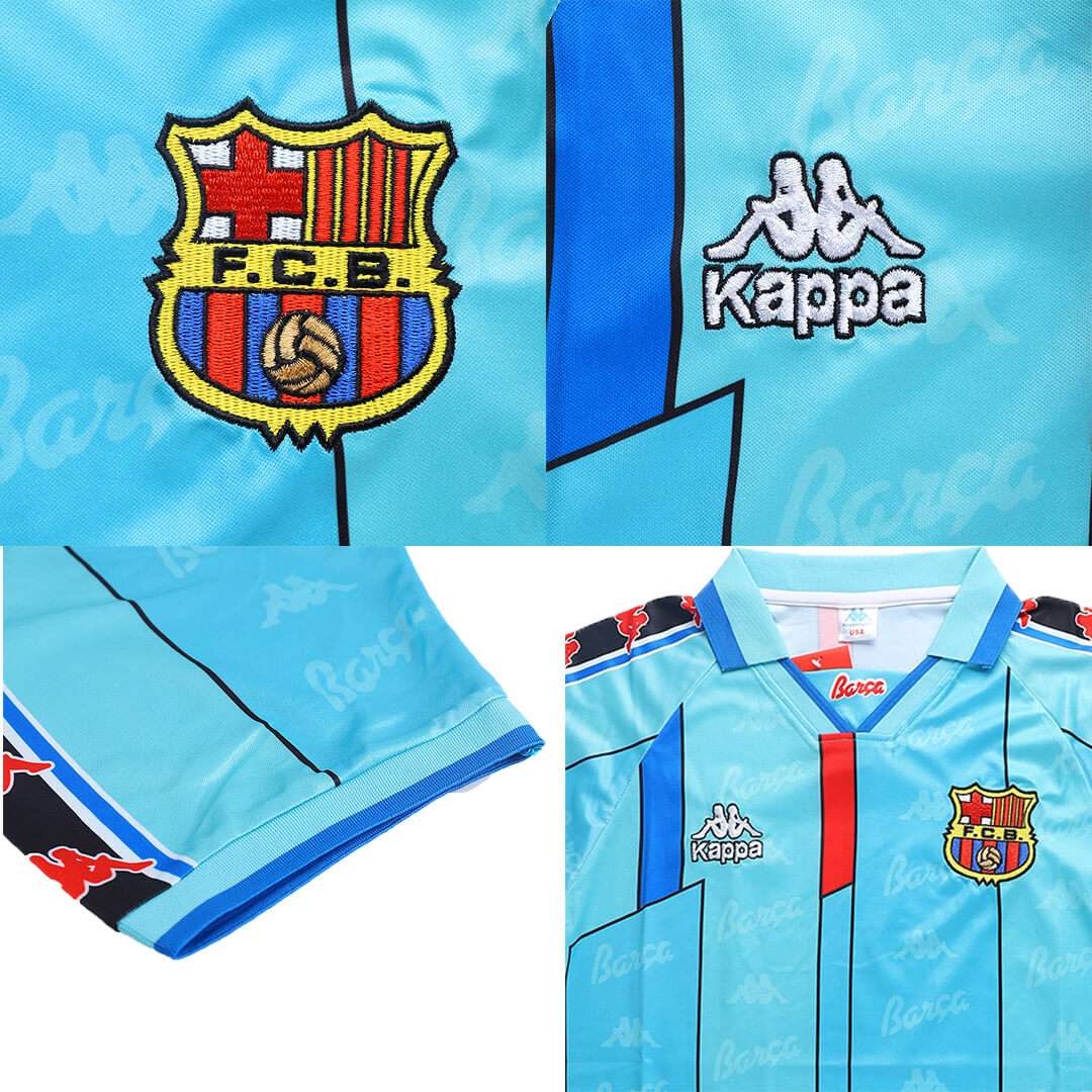 Barcelona Ronaldo #9 Retro Jersey Away 1996/97