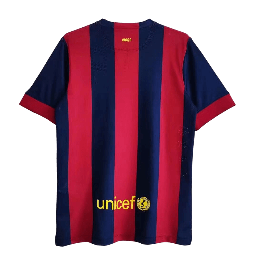 Barcelona football shirt retro kit 2015 final UCL (10 MESSI