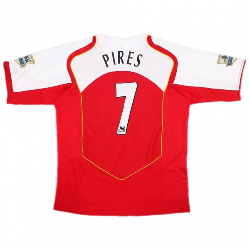 Pires #7 Retro Arsenal Home Jersey 2004/05