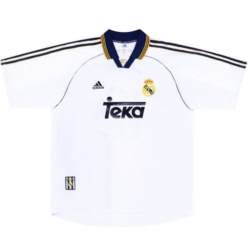 RAUL #7 Retro Real Madrid Home Jersey 1998/00