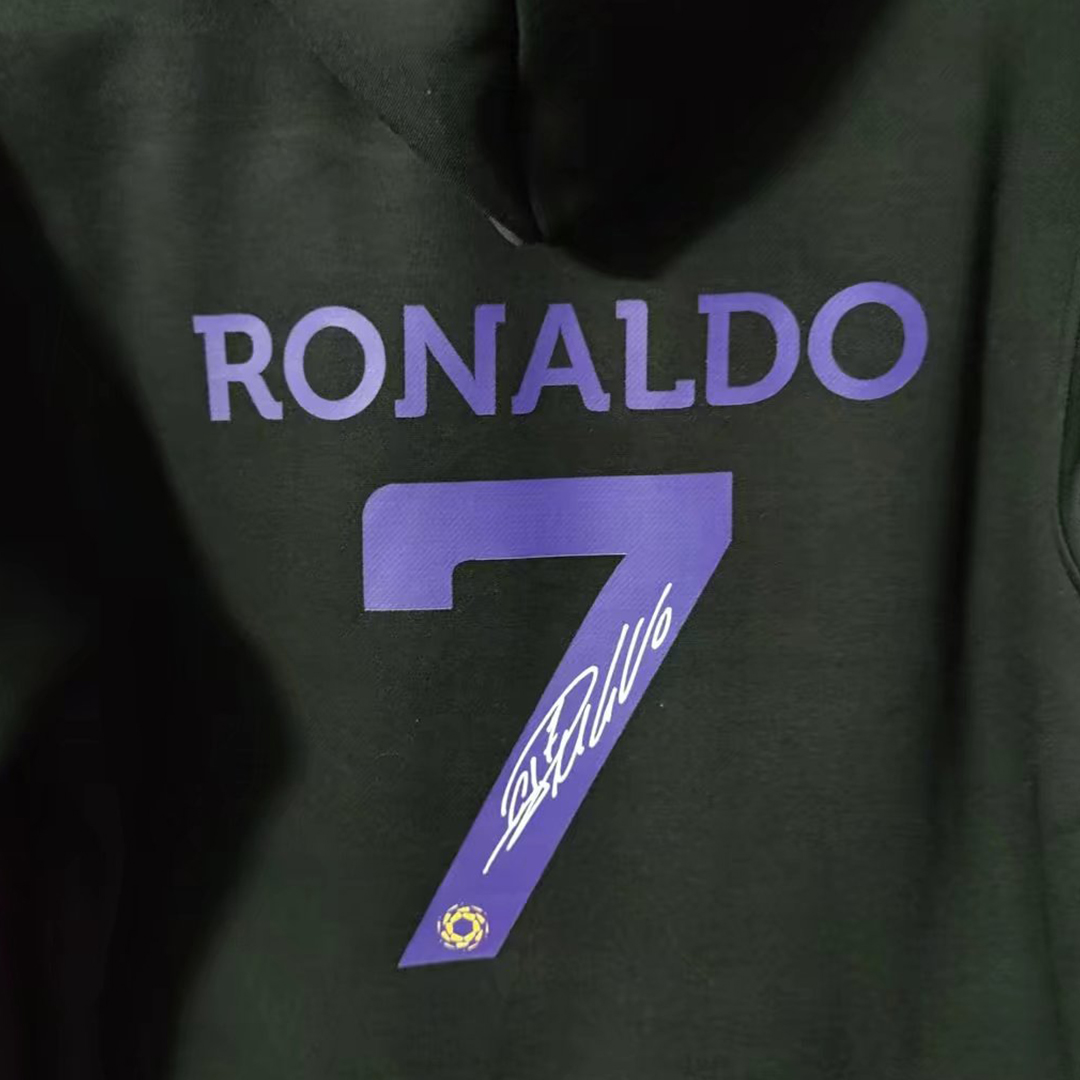 Al Nassr x Ronaldo Sweater Hoodie Black 2022/23