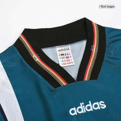 Germany Retro Jersey Away Euro Cup 1996