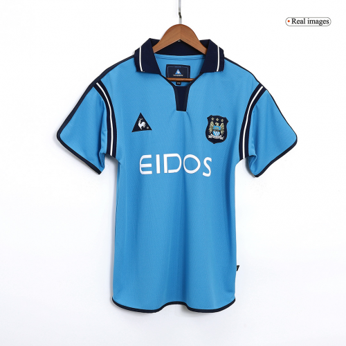 Manchester City Retro Home Jersey 2001/02