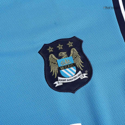 Manchester City Retro Home Jersey 2001/02