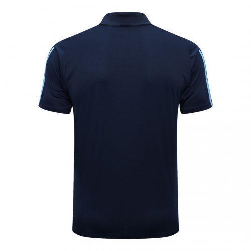 Argentina Three Stars Polo Shirt Navy 2023