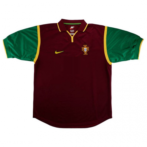 Portugal Retro Home Jersey 1998