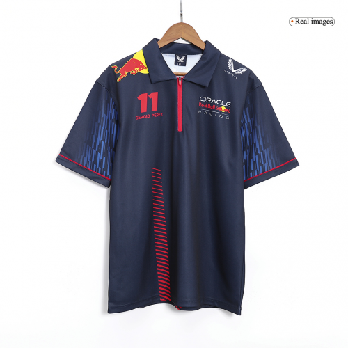 Oracle Red Bull F1 Racing Team Sergio Perez Polo Black 2023