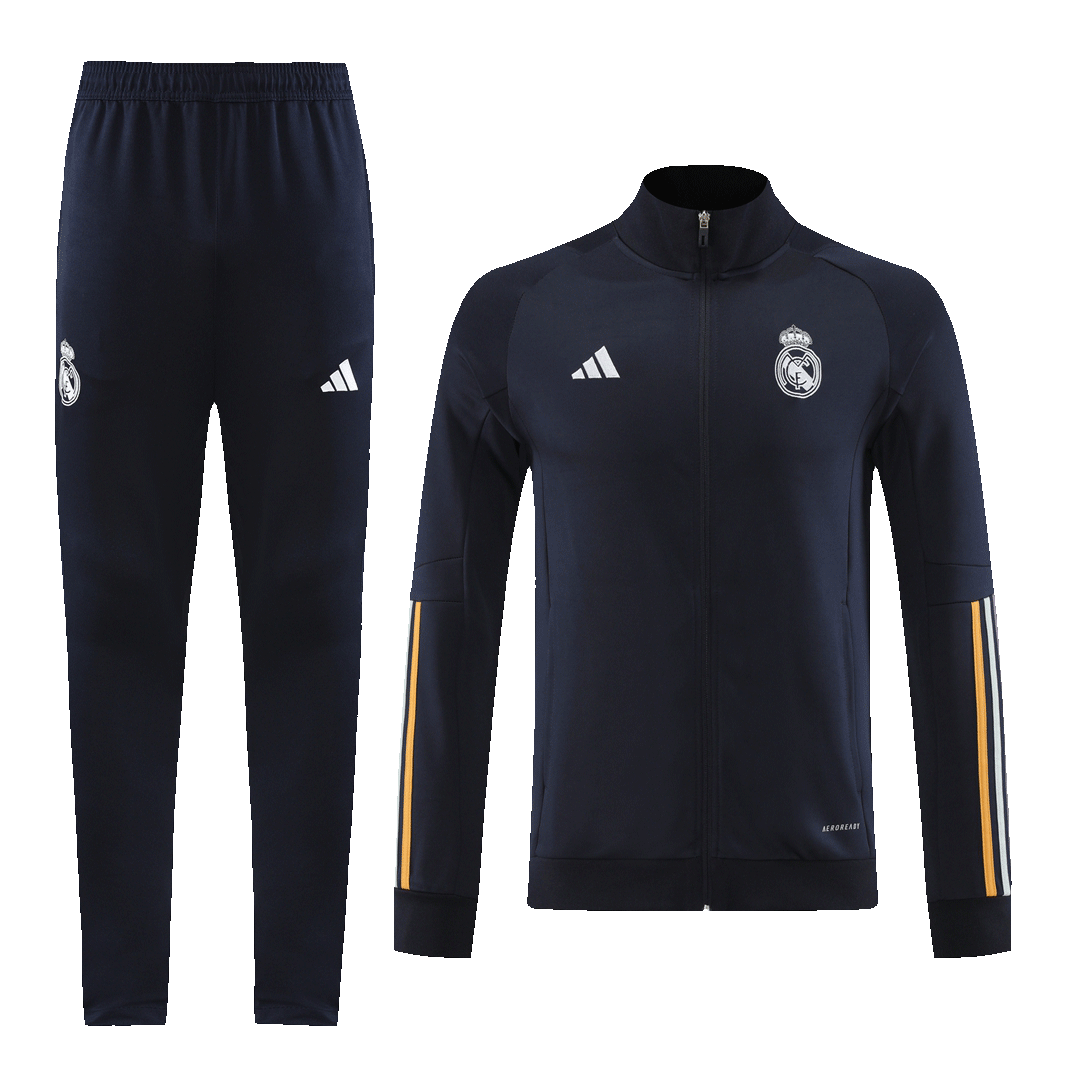 Real Madrid Training Jacket Kit (Jacket+Pants) Black 2023/24