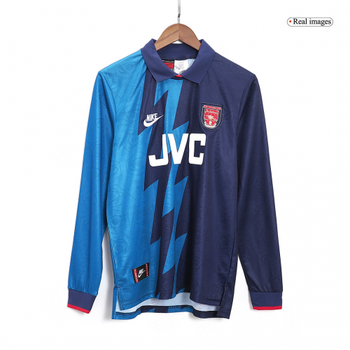 Retro Arsenal Away Long Sleeve Jersey 1995/96