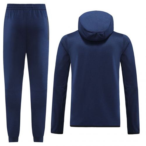 Customize Hoodie Training Kit (Jacket+Pants) Navy