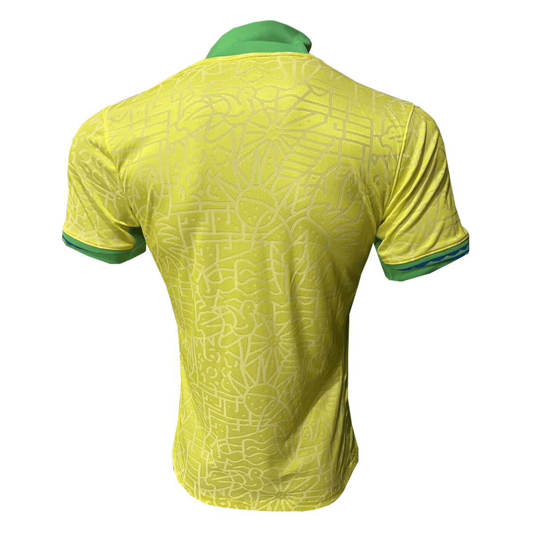 Brazil Home Jersey Player Version Copa America 2024