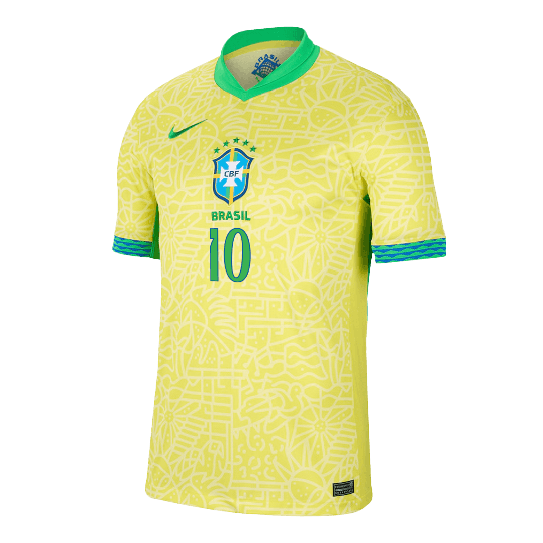 [Super Replica] RODRYGO #10 Brazil Home Jersey Copa America 2024