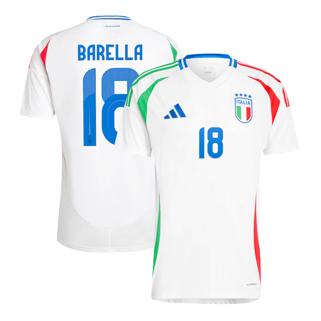 [Super Replica] BARELLA #18 Italy Away Jersey Euro 2024