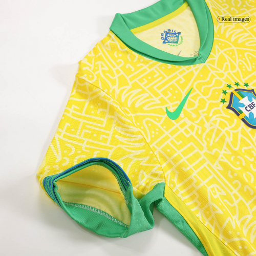 Brazil Home Jersey Player Version Copa America 2024