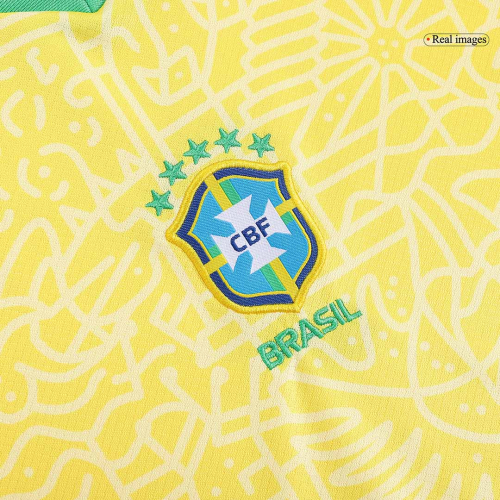 Kids Brazil Home Kit Copa America 2024