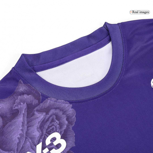 Kids Real Madrid Y-3 Fourth Jersey Kit Purple 2023/24