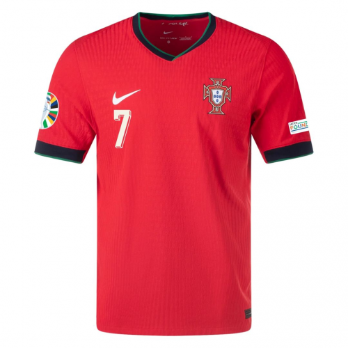 Ronaldo #7 Portugal Home Jersey Player Version EURO 2024